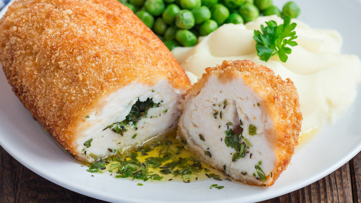    Тайна котлет по-киевски или как масло остаётся внутри