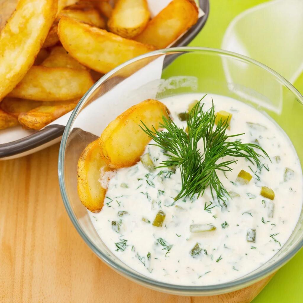 Соус йогуртовый с огурчиками как в «Вкусно — и точка»