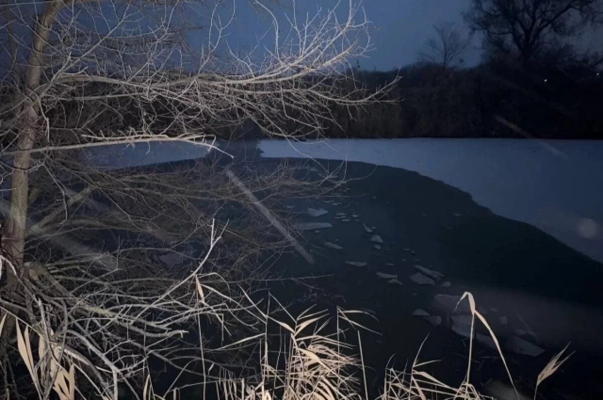    На Дону проводят проверку по факту гибели провалившегося под лёд ребёнка