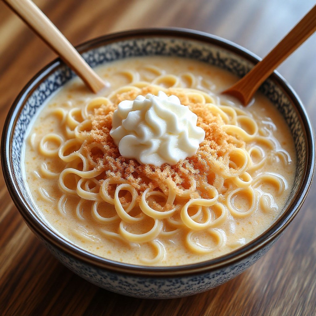 Молочный суп с вермишелью