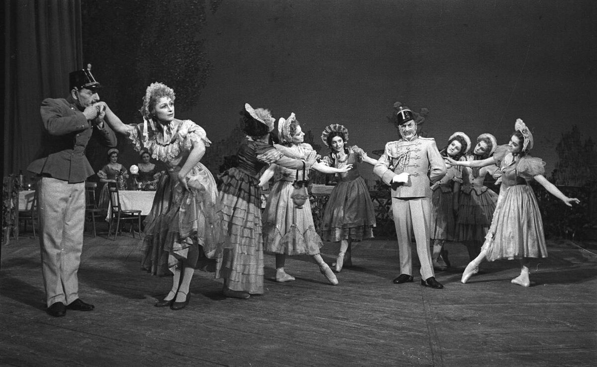 Балет «Штраусиана» МАМТ Станиславского и Немировича-Данченко. Фото: пресс-служба театра. 