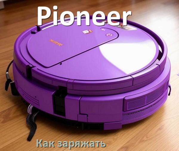 
Как заряжать робот-пылесос Pioneer правильно и сколько времени