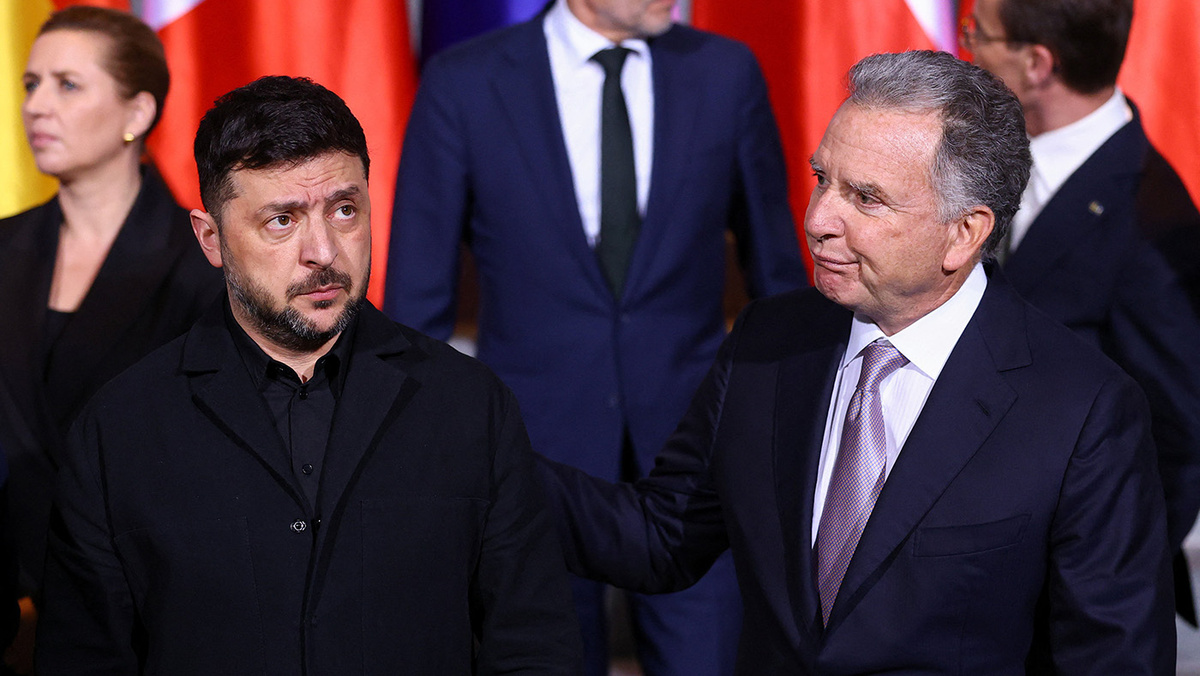   Lisi Niesner / AP- Владимир Зеленский и Стив Уиткофф