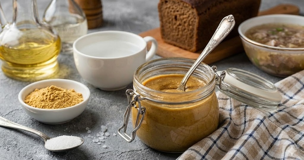 Папа всегда делал «на глазок», а я записала точные пропорции: рецепт той самой «ядреной» горчицы