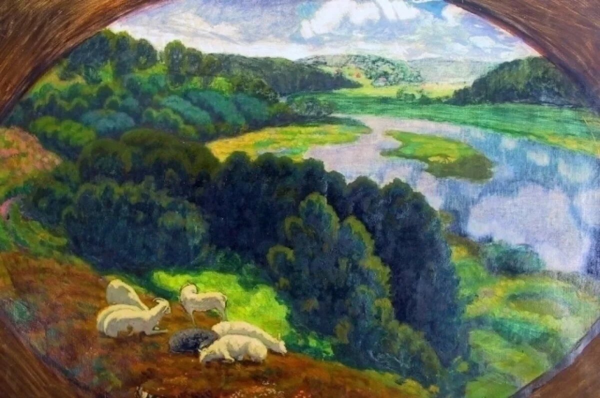    В Астраханской картинной галерее открылась выставка к 150-летию Догадина