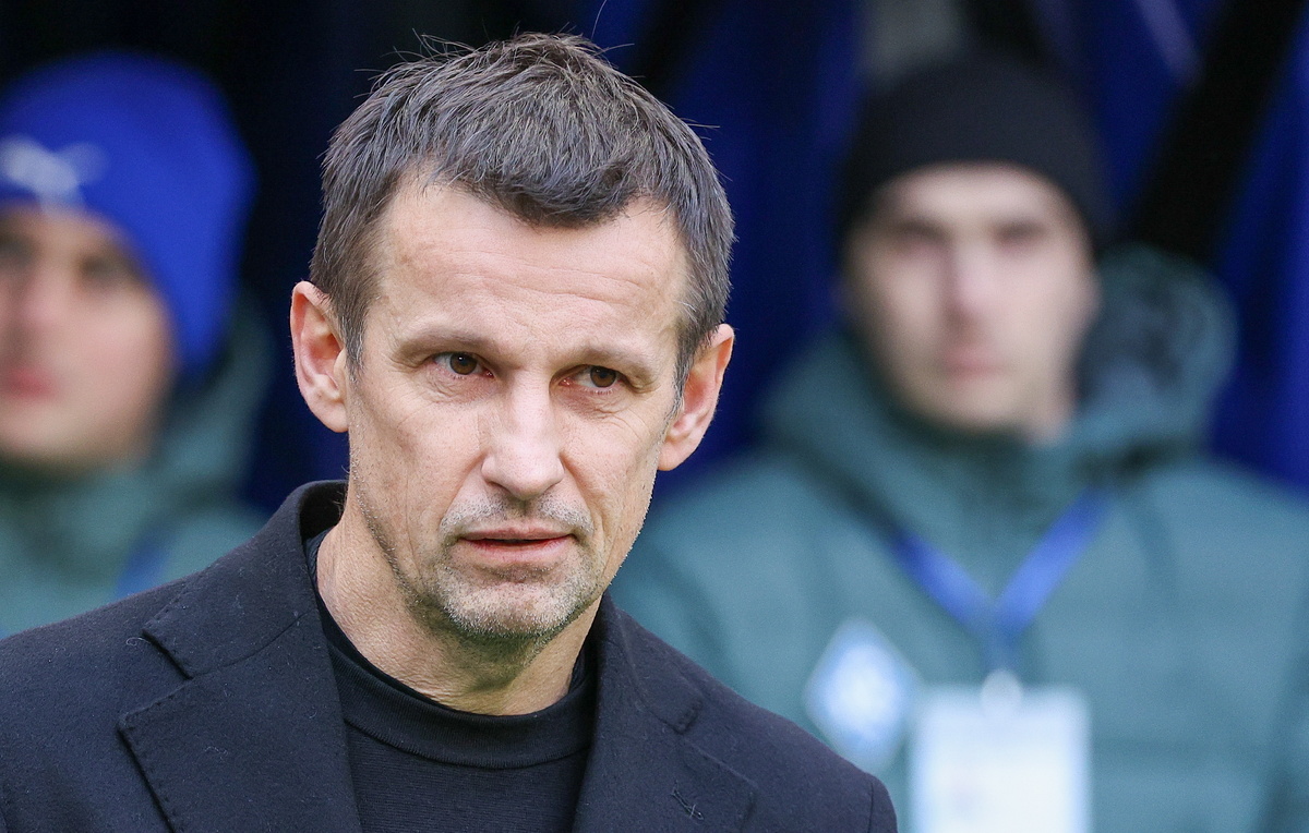    Главный тренер "Зенита" Сергей Семак  Егор Алеев/ТАСС