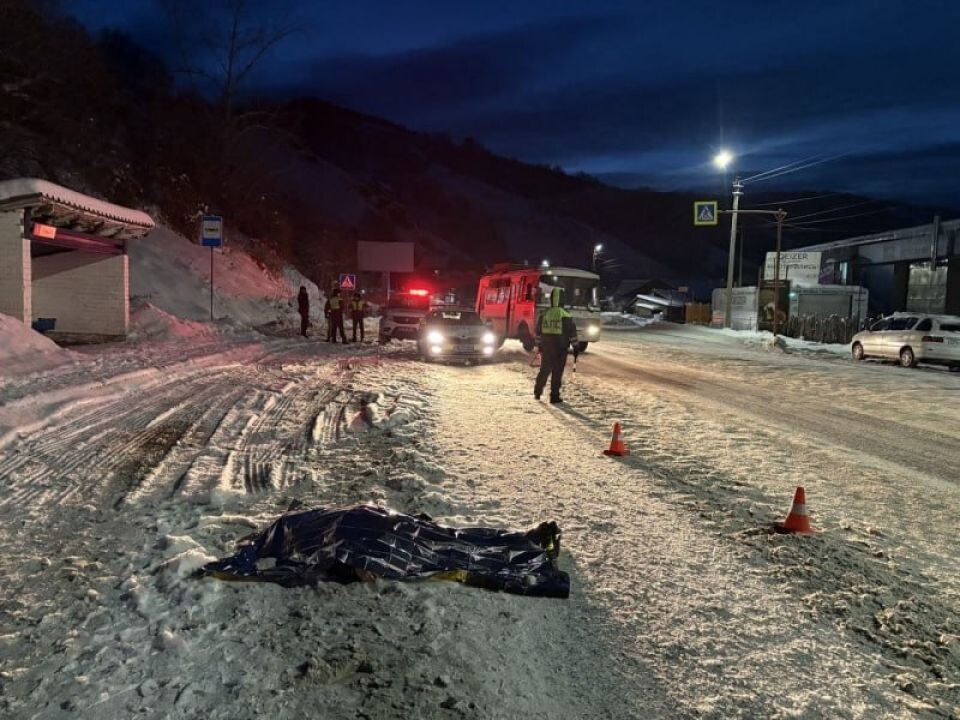    Смертельное ДТП с мусоровозом и пешеходом в Горно-Алтайске. Источник: МВД по Республике Алтай