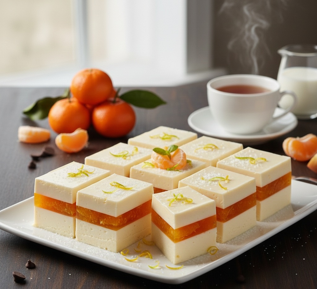 Мандариновый десерт