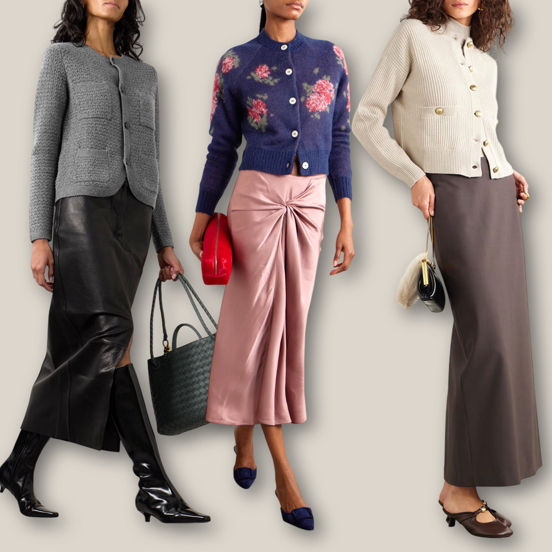 Примеры модных кардиганов от люксовых брендов