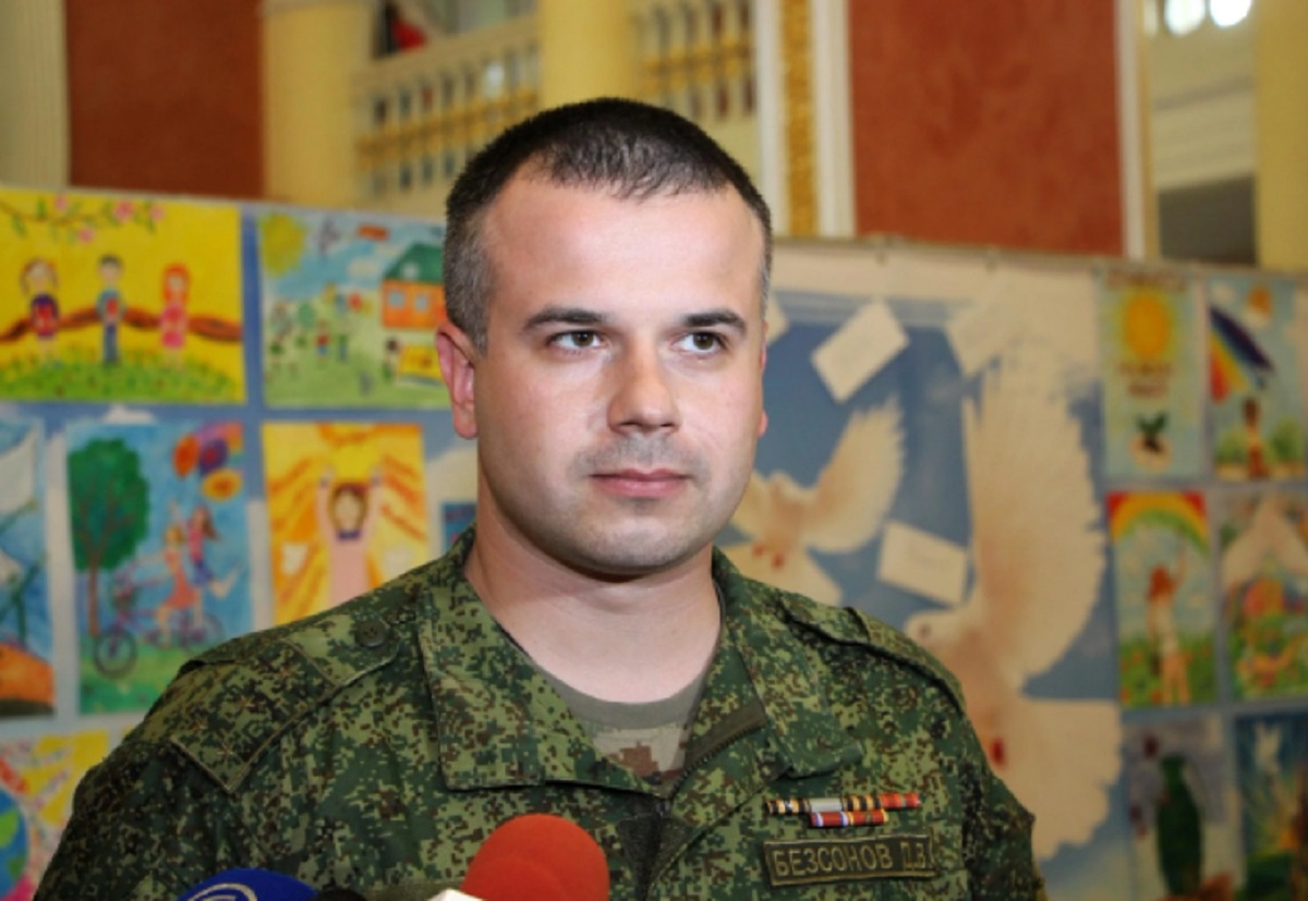 Даниил Безсонов, первый заместитель министра информации ДНР.