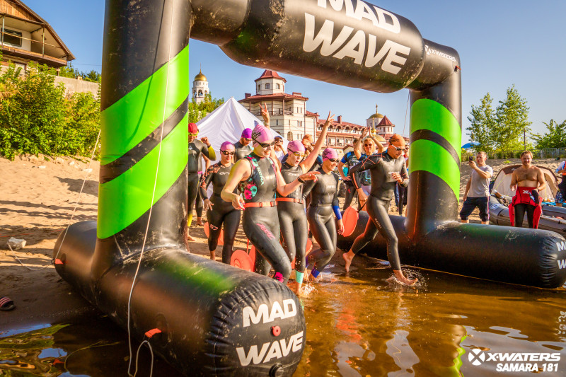 Старт второго дня заплыва