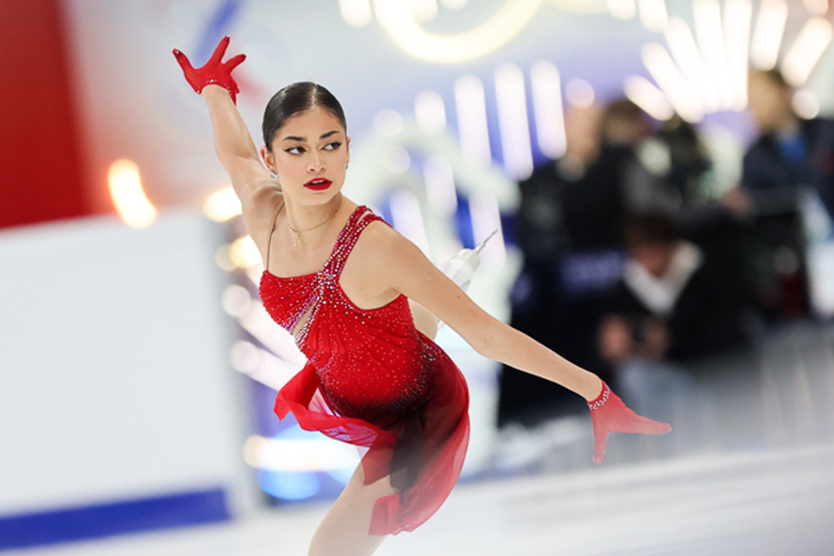 Главная борьба для Аделии Петросян сейчас – это стабильное исполнение сложного контента. Фото: fsrussia.ru