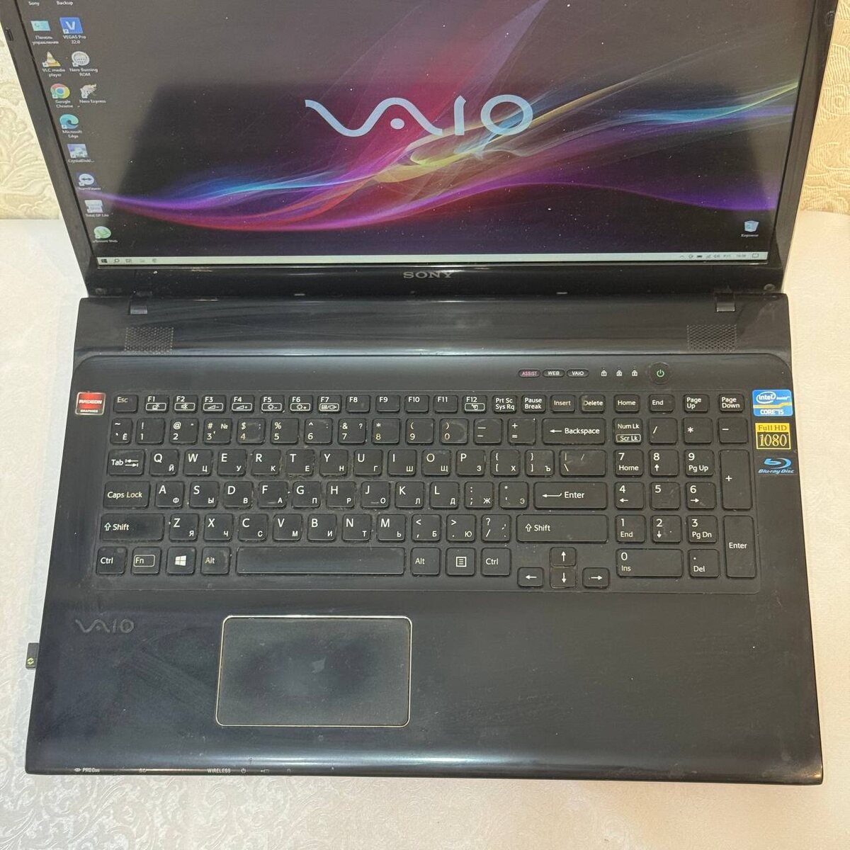 Sony Vaio SVE1712V1RB zamaeviliya