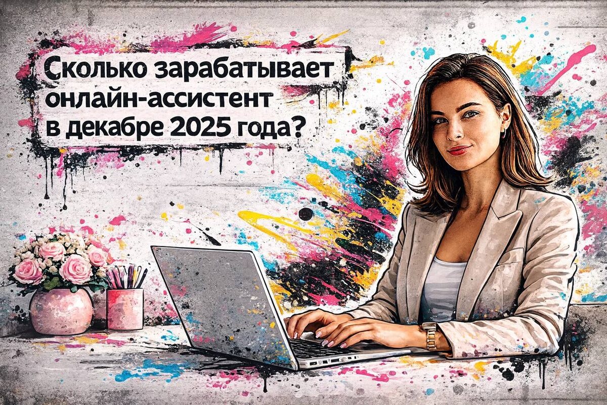 Сколько зарабатывает онлайн-ассистент в декабре 2025 года?
