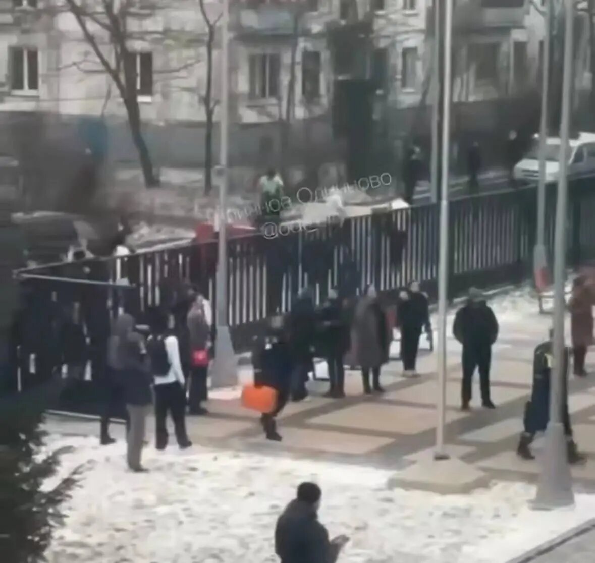    Фото: скриншот из видео в телеграм-канале «Типичное Одинцово»