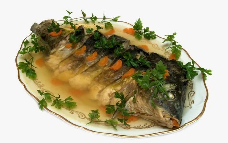 Заливная рыба на праздничный стол.