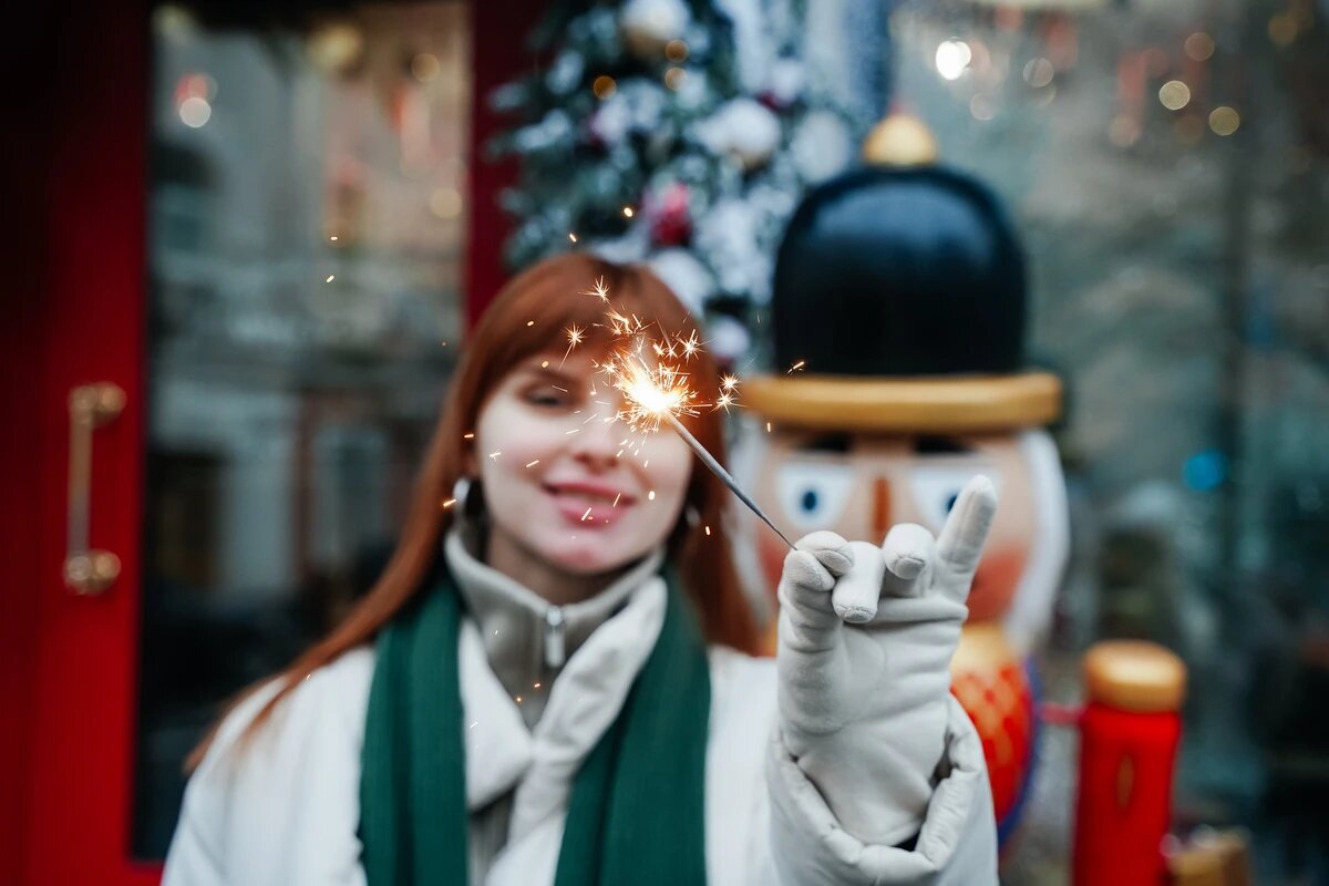 Фотопрогулка по новогодней Москве