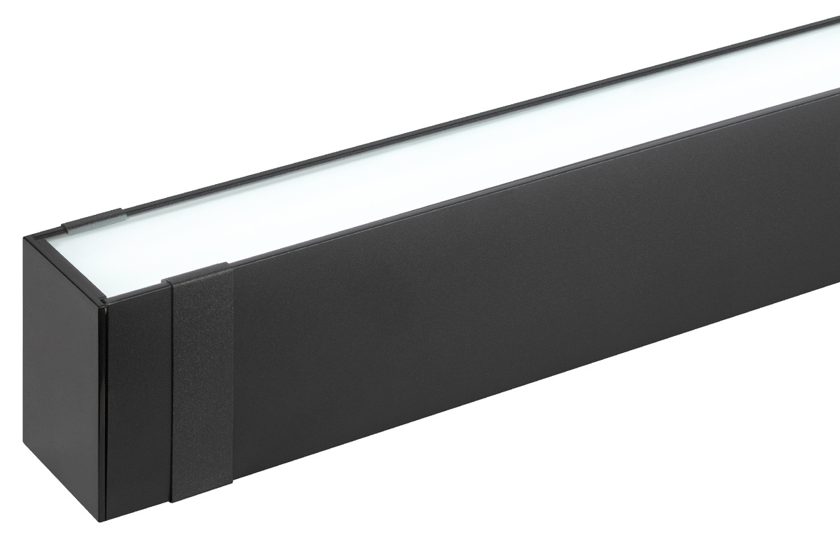 Линейный светодиодный светильник ЭРА SML-30-40W-6K-12-B 40Вт 6500K 3600Лм 1180х50х68 черный подвесной