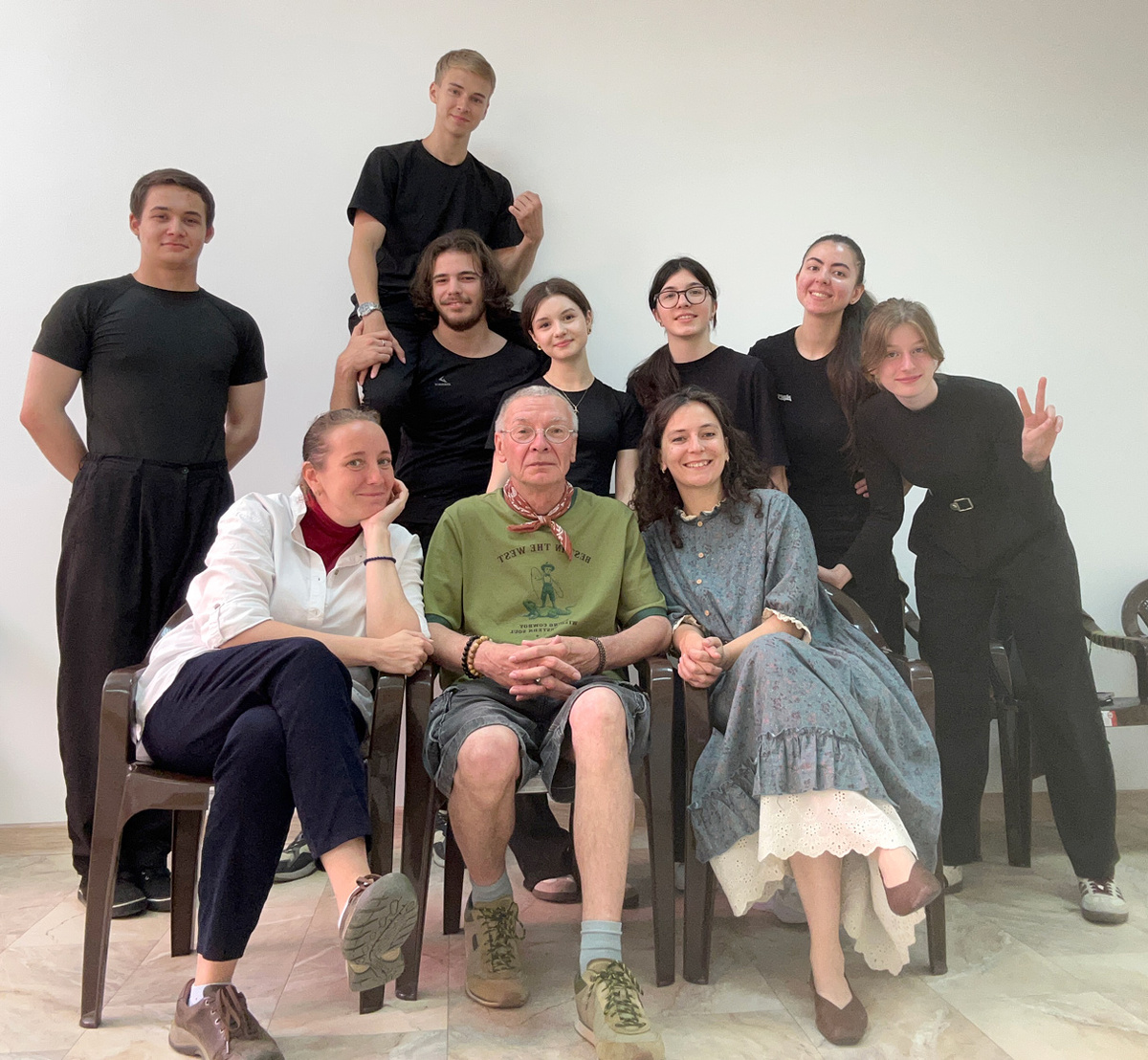 Алексей Блохин и Ксения Казакевич в гостях у театра «Катарсис»