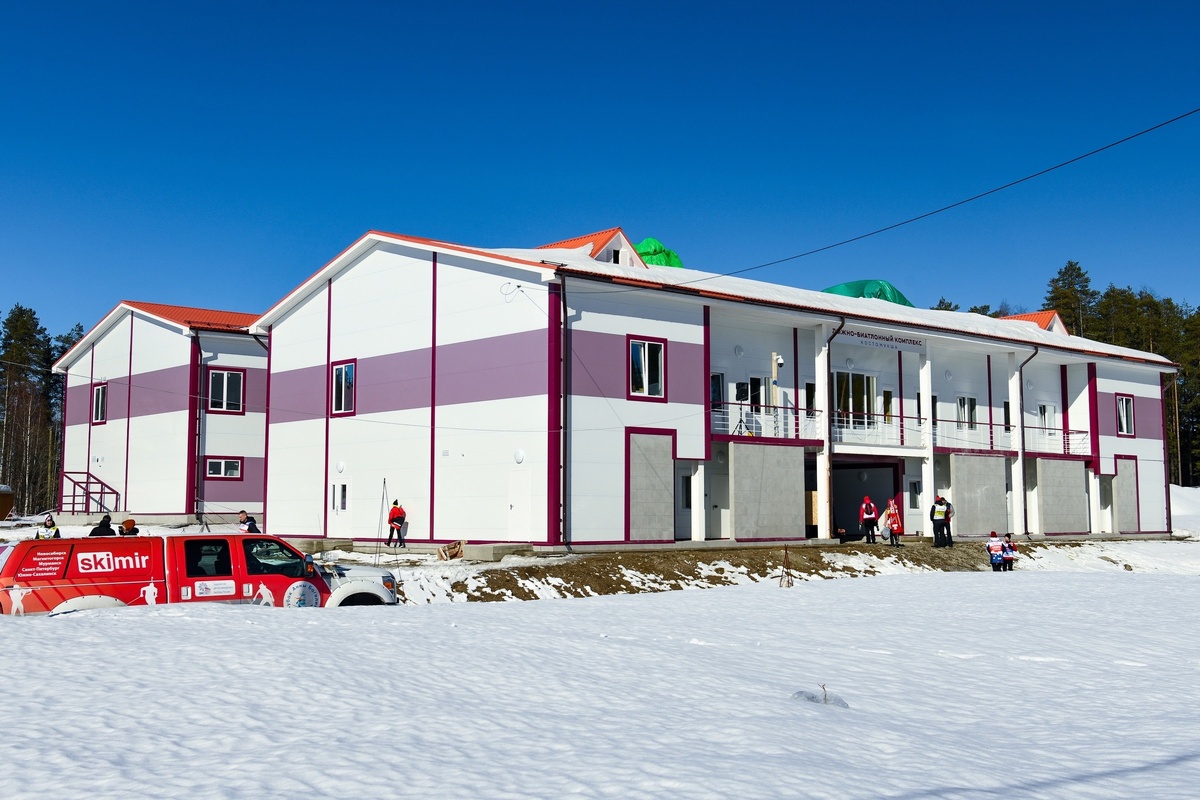    Новый спортивный комплекс в Костомукше. Фото: «Республика» / Оксана Кудряшова