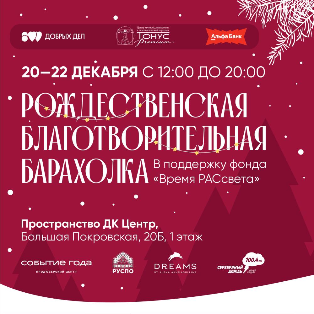    В Нижнем Новгороде проведут благотворительную рождественскую барахолку