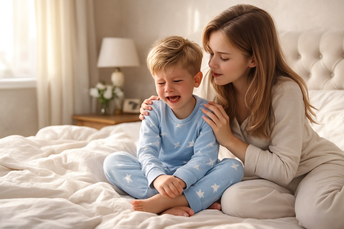 Ребенок писается ночью.