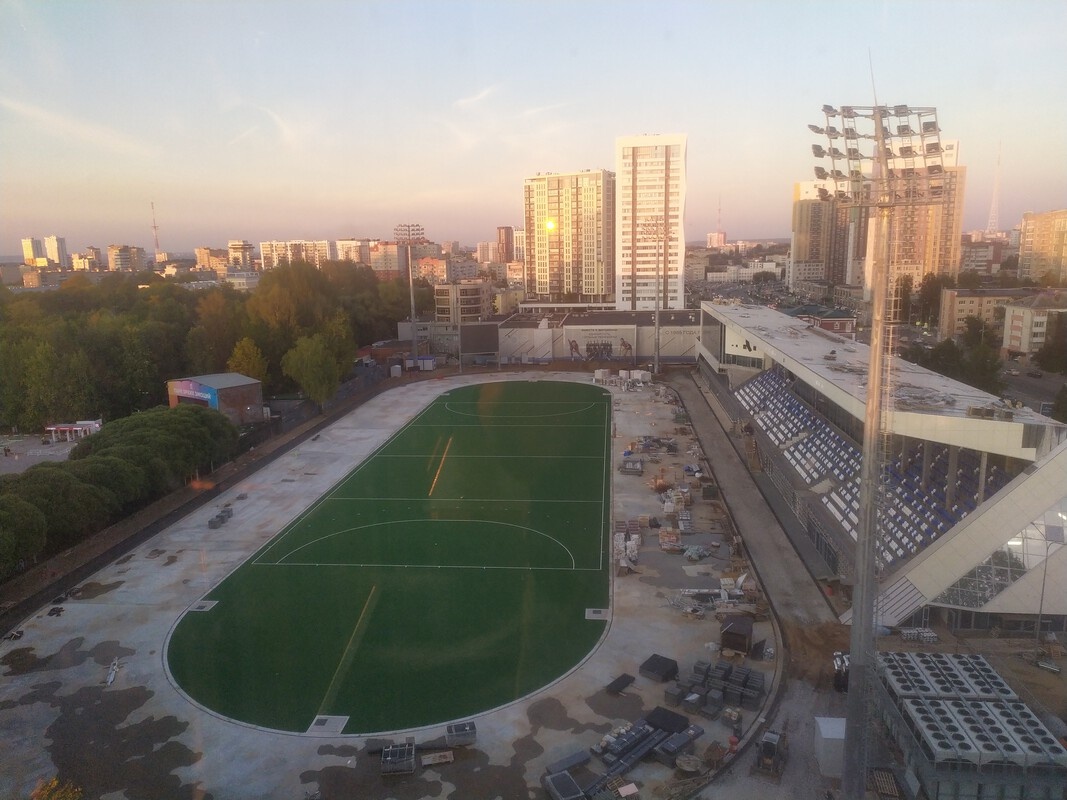 На стадионе за два года провели масштабную реконструкцию.  Фото: Илья Пригожин