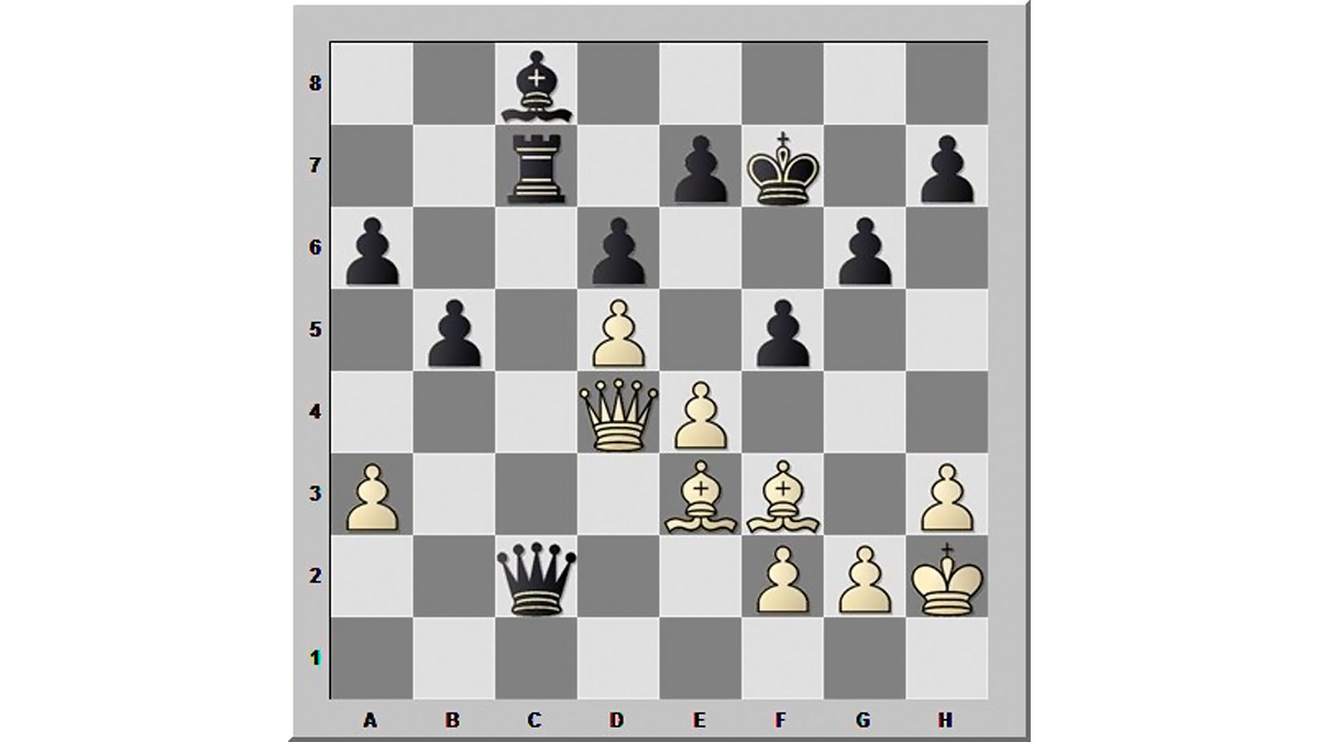 Белые начинают и выигрывают