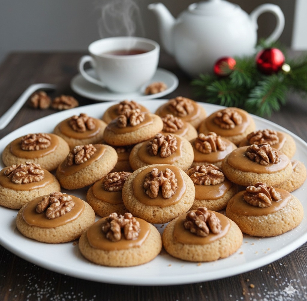 Печенье с грецкими орехами