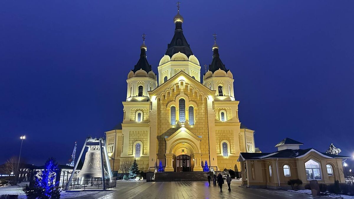 Кафедральный собор в честь святого благоверного князя Александра Невского в Нижнем Новгороде. Фото: Мария Николаичева