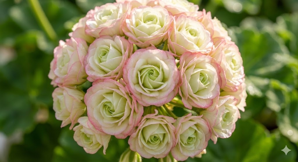 Appleblossom Rosebud - королева среди зональных пеларгоний