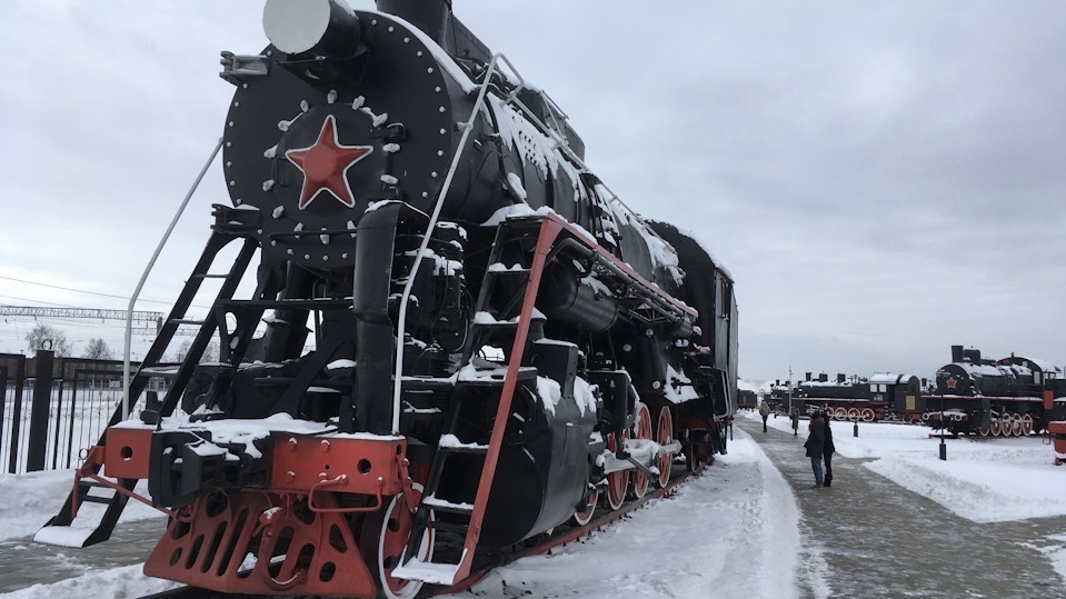 Музей паровозов в Нижнем Новгороде. Источник: https://clck.ru/3QxBcz →