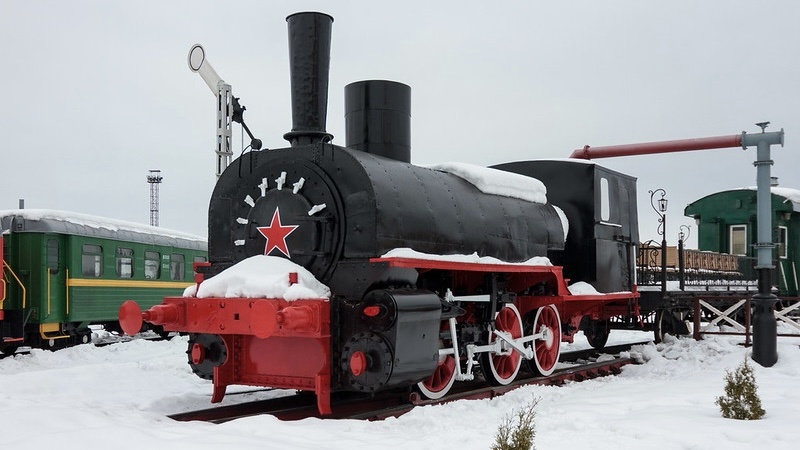 Музей паровозов в Нижнем Новгороде. Источник: https://clck.ru/3QxBgh →