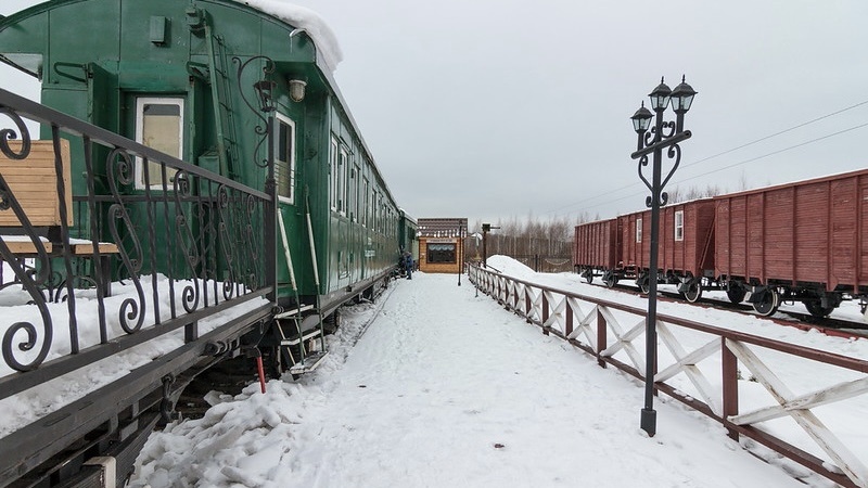 Музей паровозов в Нижнем Новгороде. Источник: https://clck.ru/3QxBiD →