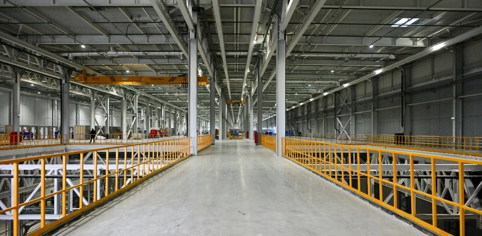     В Савелках построили завод по производству автоклавного газобетона