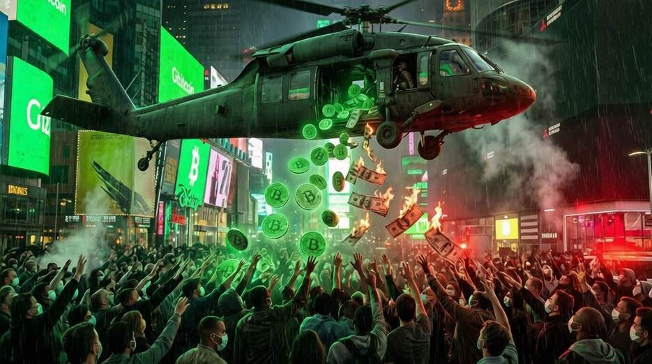 «Вертолетные деньги» — термин экономиста Милтона Фридмана, ставший реальностью.