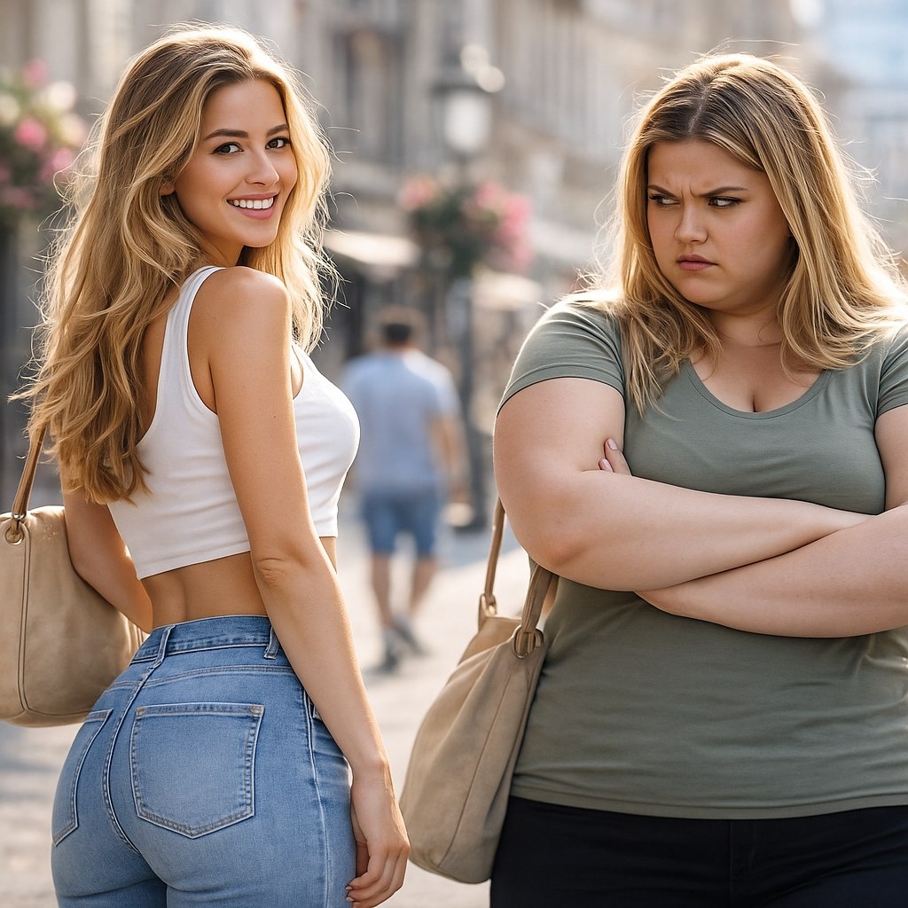 "Почему я не могу похудеть, а она может"