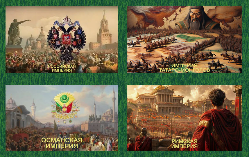 История знает много могущественных империй.