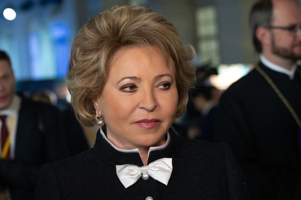    Председатель Совета Федерации Валентина Матвиенко GLOBAL LOOK PRESS