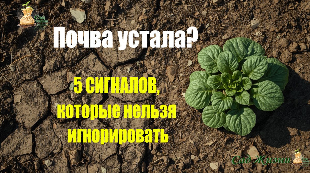 Уставшая почва на вашем участке