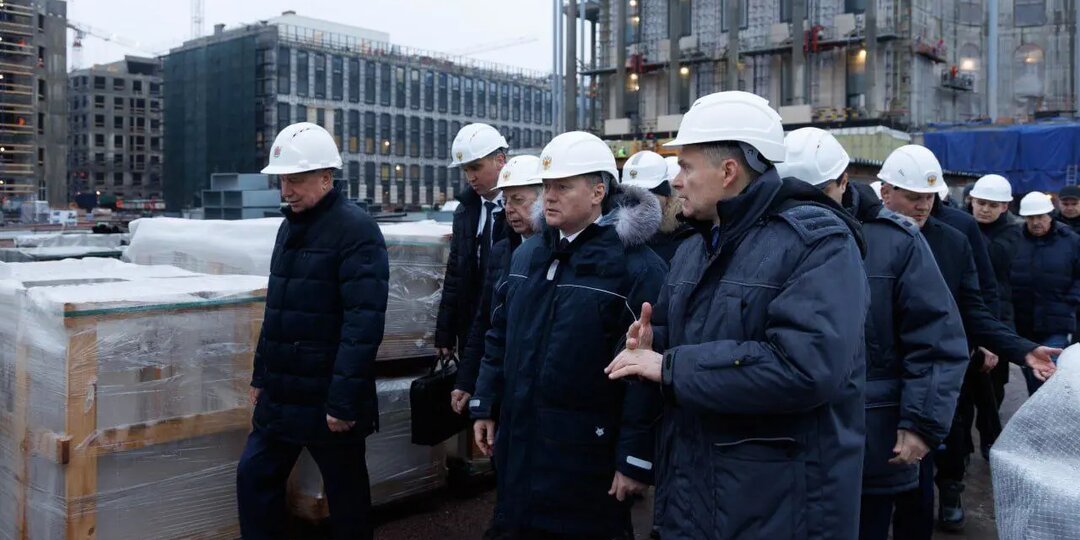 Краснов приехал в Петербург проверить строительство здания для Верховного суда