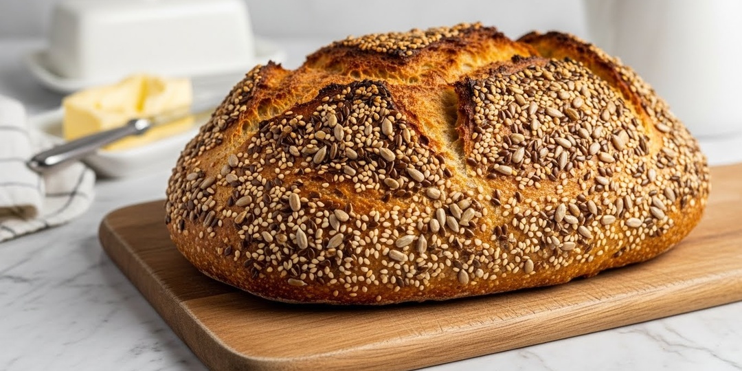 Как испечь идеальный домашний хлеб, чтобы он не крошился.