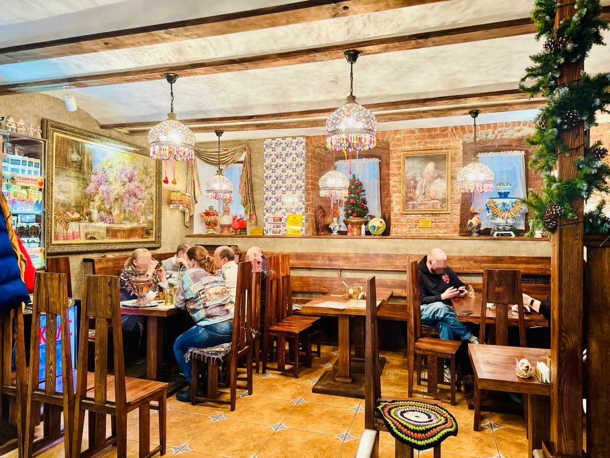 Кафе "Чайная" у Рязанского Кремля