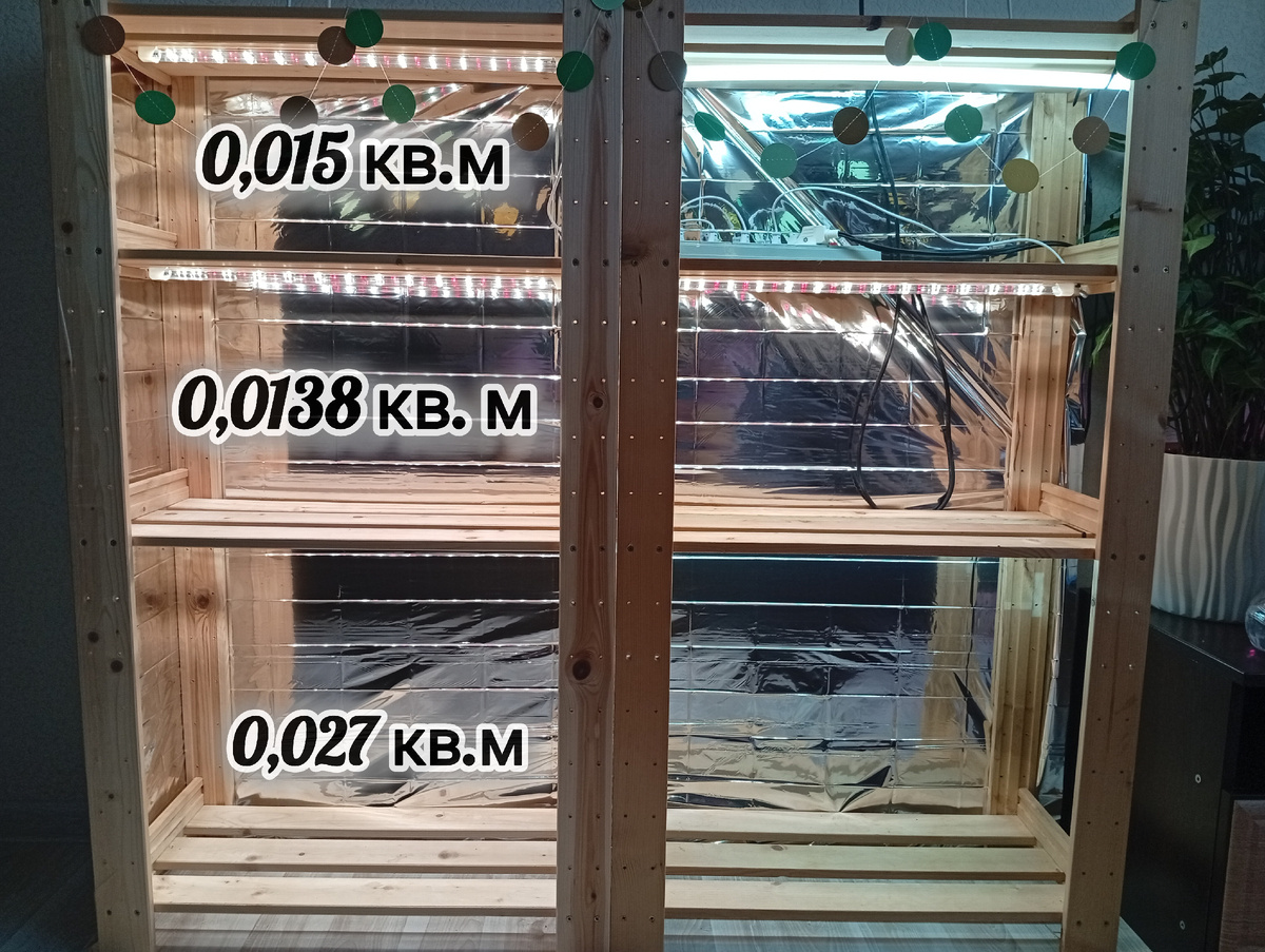 Посчитала площадь