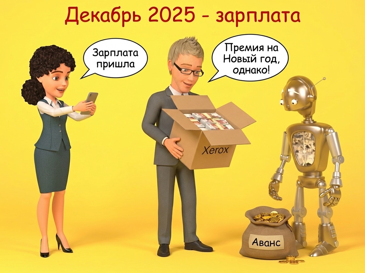 С зарплатаой сложно в декабре - во всех аспектах