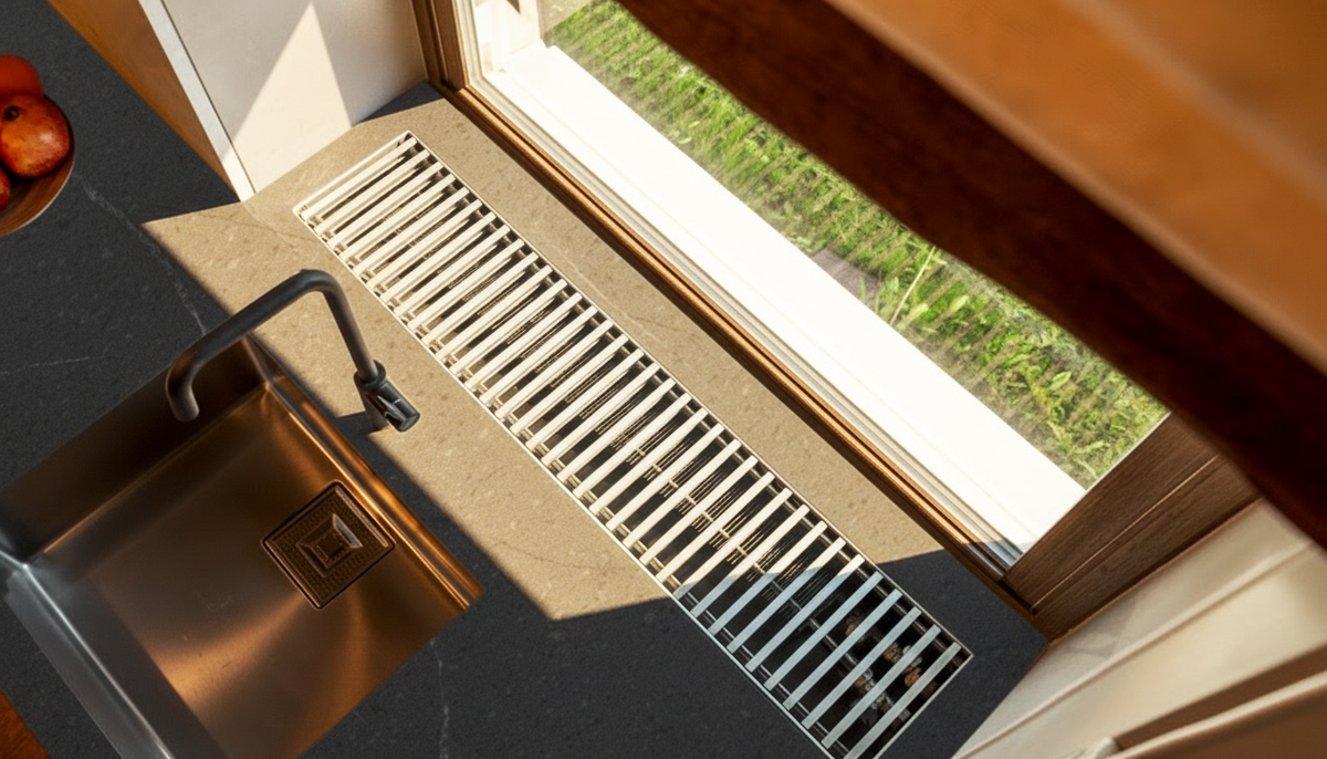 Кварцевый агломерат Marquina От Quantra Quartz.