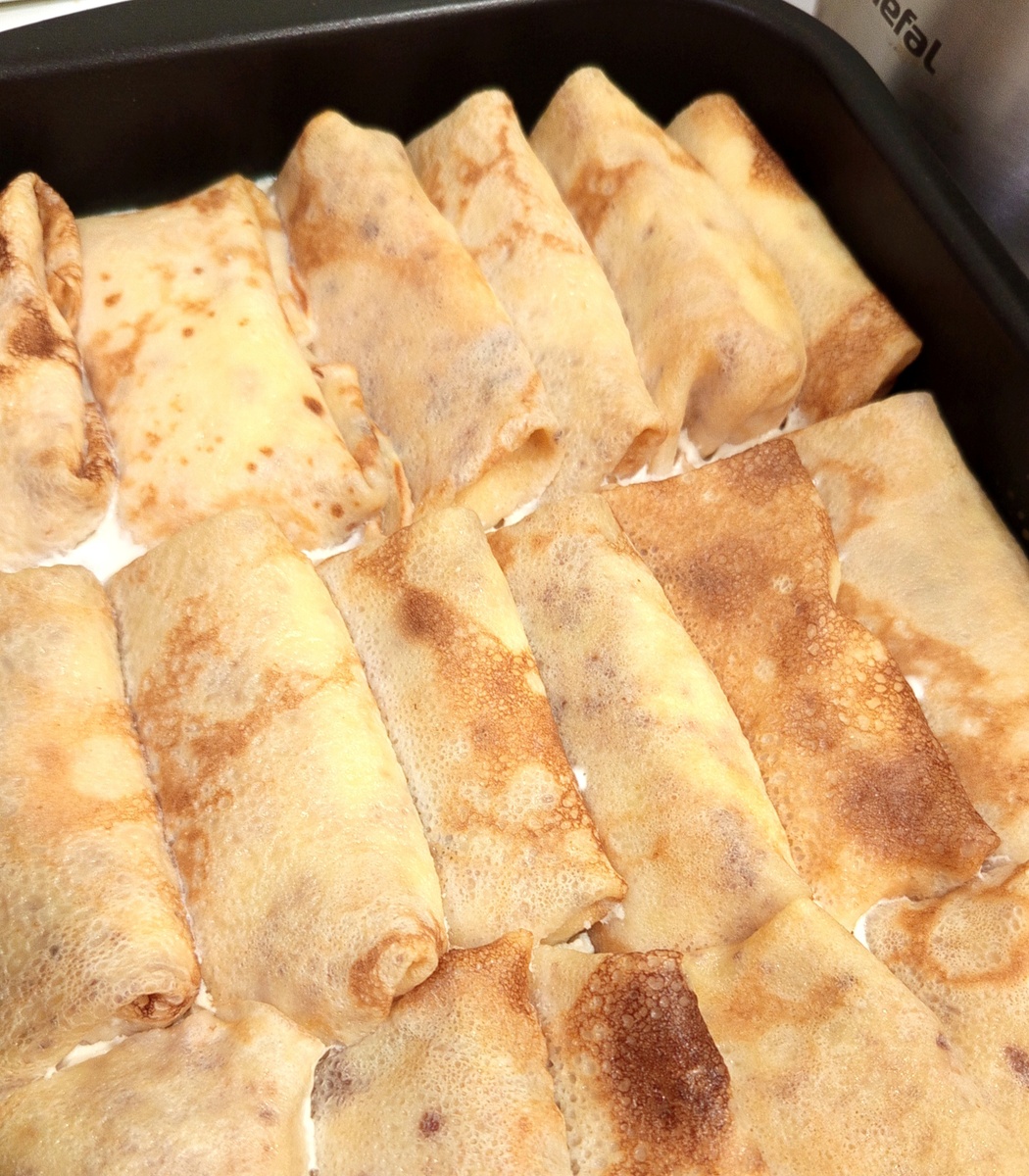 Очень очень вкусные блинчики.