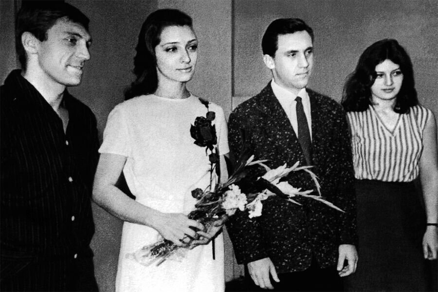 Людмила Абрамова и Владимир Высоцкий