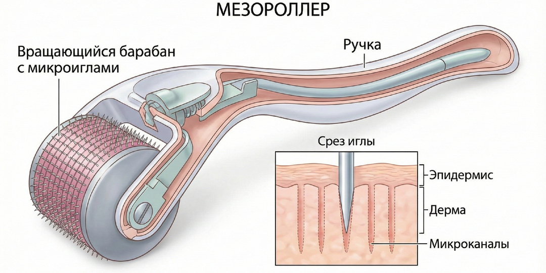 Мезороллер — салонный уход дома или источник осложений?