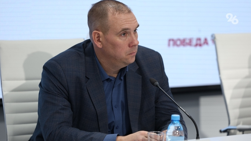    Начальник отдела налогообложения юридических лиц УФНС России по Ставропольскому краю Василий Решетов Фото: Дмитрий Ахмадуллин / / ИА «Победа26»